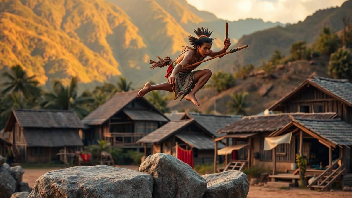 Teknik Dan Persiapan Para Pemuda Untuk Lompat Batu Nias