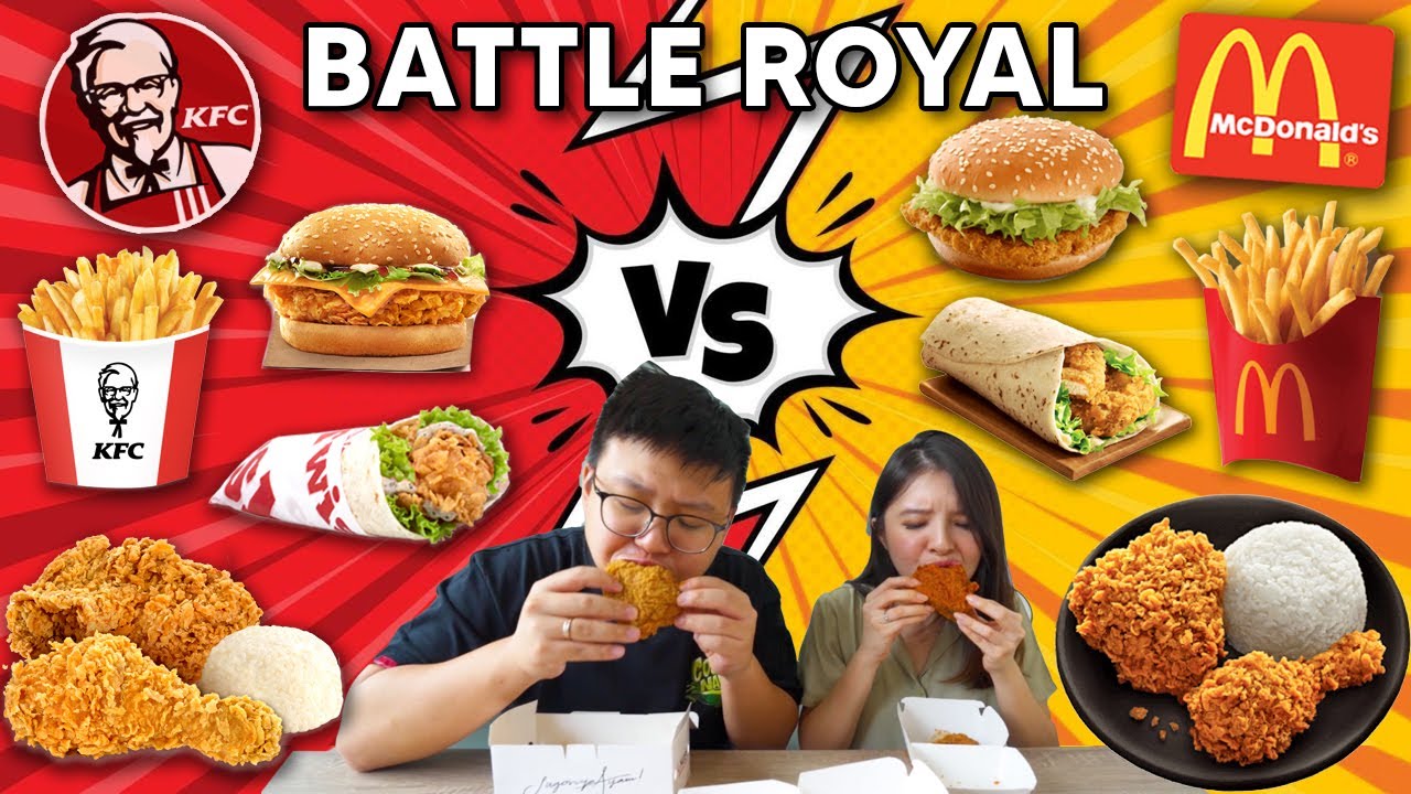 KFC VS McD: Perbandingan Menu, Harga, Pengalaman Bersantap